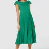 Closet London Green Draped Neck Pleated Midi Dress -Closet London Popular Shop 20211019 Closet D7915 0993 40211.1664193567