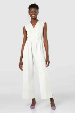 Closet London Ivory Wrap Wide Leg Jumpsuit -Closet London Popular Shop 20211019 Closet T8040 0434 77508.1647361185.1280.1280 55160.1656517773