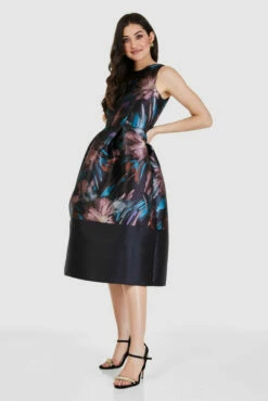 Closet London Black Floral Print Midi Dress 9 Closet London Black Floral Print Midi Dress -Closet London Popular Shop 2 18906.1662646269