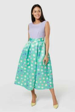 Closet London Mint Green Full Skirt Midi Dress -Closet London Popular Shop 32RLjk7s 92160.1673620545