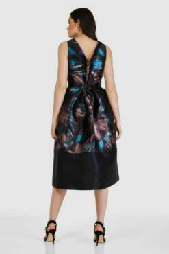 Closet London Black Floral Print Midi Dress 8 Closet London Black Floral Print Midi Dress -Closet London Popular Shop 4 45756.1662646269