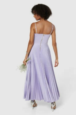 Closet London Lilac PurpleCowl PleatedMidi Dress -Closet London Popular Shop 81VMqWOw 92800.1670495623