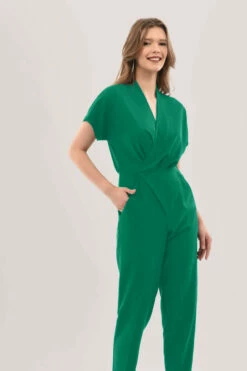 ClosetLondon Dark Green Wrap Front Kimono Jumpsuit -Closet London Popular Shop 9Psu0jug 01593.1648052106.1280.1280 copy 4 31301.1677767497
