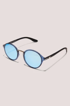 Closet London Rita Transparent Blue Oval Sunglasses -Closet London Popular Shop ACG7135 C2 Side 91556.1619691586