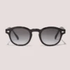 Closet London Sienna Shiny Black Round Sunglasses -Closet London Popular Shop ACG7137 C1 74085.1633090120
