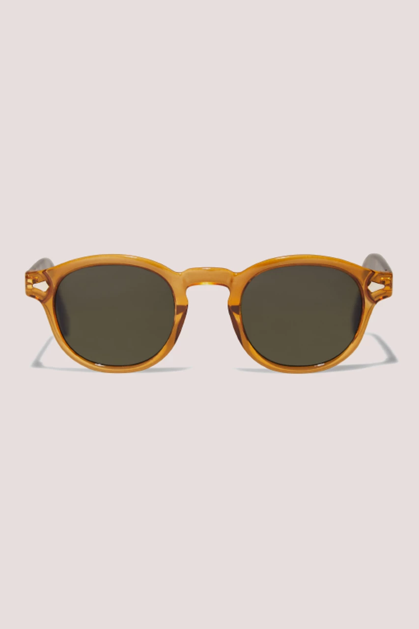 Closet London Sienna Shiny CognacRound Sunglasses 2 Closet London Sienna Shiny CognacRound Sunglasses