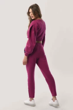 Closet London Pink Crop Sweatshirt -Closet London Popular Shop ALB6849 ALT6854 DSC 2872 08495.1613566043