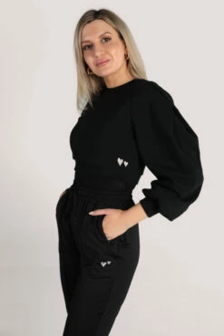 Closet London Black Slim Joggers -Closet London Popular Shop ALB6850 ALB6850 BLACK 1 46682.1622118862