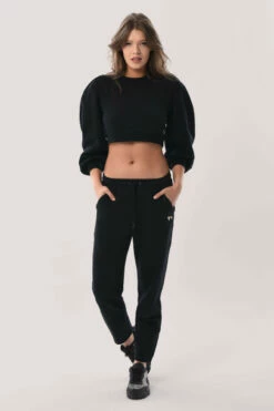 Closet London Black Smart Sweat Joggers -Closet London Popular Shop ALB6850 ALT6853 DSC 2676 78065.1614599490