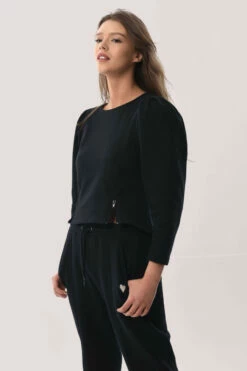 Closet London Black Tunic Sweatshirt