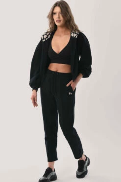 Closet London Black Smart Sweat Joggers -Closet London Popular Shop ALJ6844 ALJ6833 ALT6853 DSC 2569 03809.1622119321