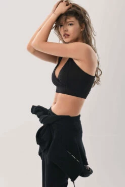 Closet London Black Bra Top -Closet London Popular Shop ALJ6844 ALJ6833 ALT6853 DSC 2593 84620.1614598349