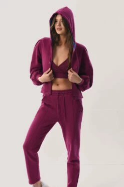 Closet London Pink Zip Up With Hoodie -Closet London Popular Shop ALJ6845 ALJ6834 ALT6854 DSC 2775 11792.1613566597