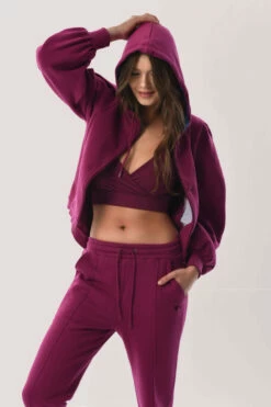 Closet London Pink Zip Up With Hoodie -Closet London Popular Shop ALJ6845 ALJ6834 ALT6854 DSC 2777 29254.1615988135