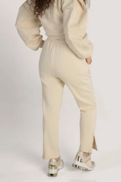 Closet London Ivory Smart Sweat Joggers -Closet London Popular Shop ALT6853 IVORY 10 95706.1621251777