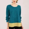 Closet London Blue Raglan Sleeve Top -Closet London Popular Shop B5353DSC 1776 1 03530.1633089504