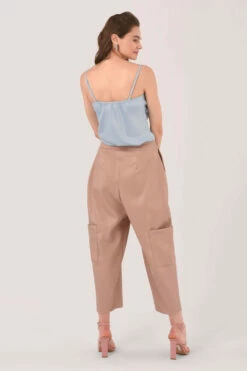 Closet London Blue Cowl Neck Blouse -Closet London Popular Shop B6537 T6531 DSC 5361 13696.1605702772