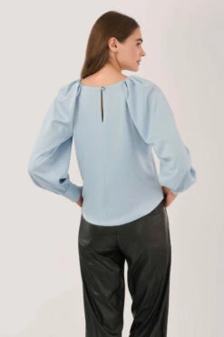 Closet London Blue Gathered Raglan Blouse 9 Closet London Blue Gathered Raglan Blouse -Closet London Popular Shop B6541 DSC 3577 15528.1605702814