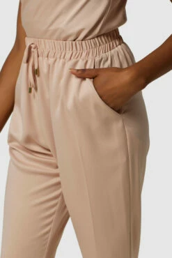 Closet London Blush Pink Elasticated Waist Cropped Trousers 8 Closet London Blush Pink Elasticated Waist Cropped Trousers -Closet London Popular Shop B7089 T7091 4658 92958.1633953534