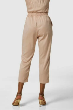 Closet London Blush Pink Elasticated Waist Cropped Trousers 9 Closet London Blush Pink Elasticated Waist Cropped Trousers -Closet London Popular Shop B7089 T7091 4674 37598.1637068741