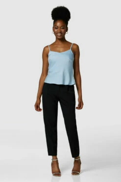 Closet London Blue Cami Top -Closet London Popular Shop B7089 T7143 4353 34123.1633953332