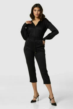 Closet London Black Gathered Shirt -Closet London Popular Shop B7092 T7091 4015 63630.1633953807