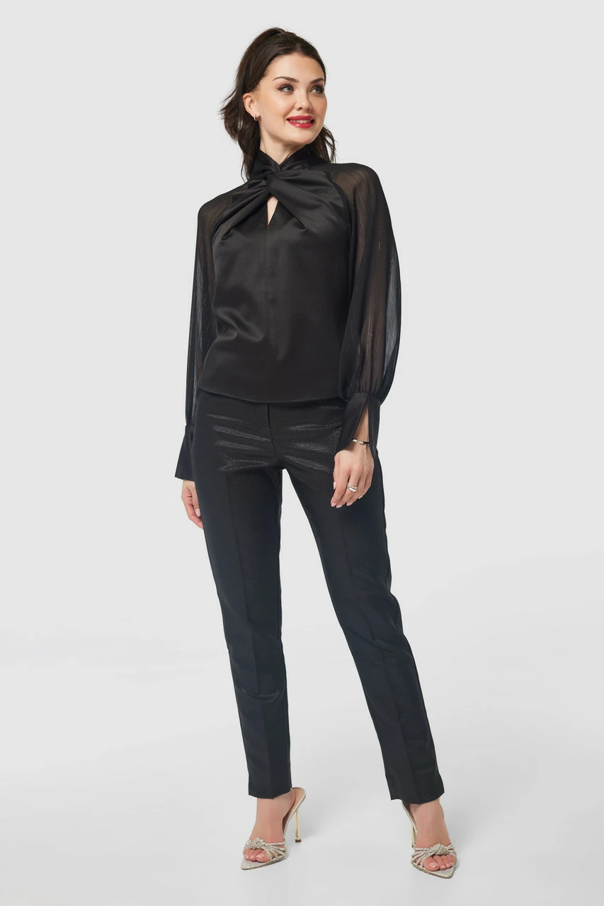 Closet LondonBlack Twist Neck Blouse 3 Closet LondonBlack Twist Neck Blouse