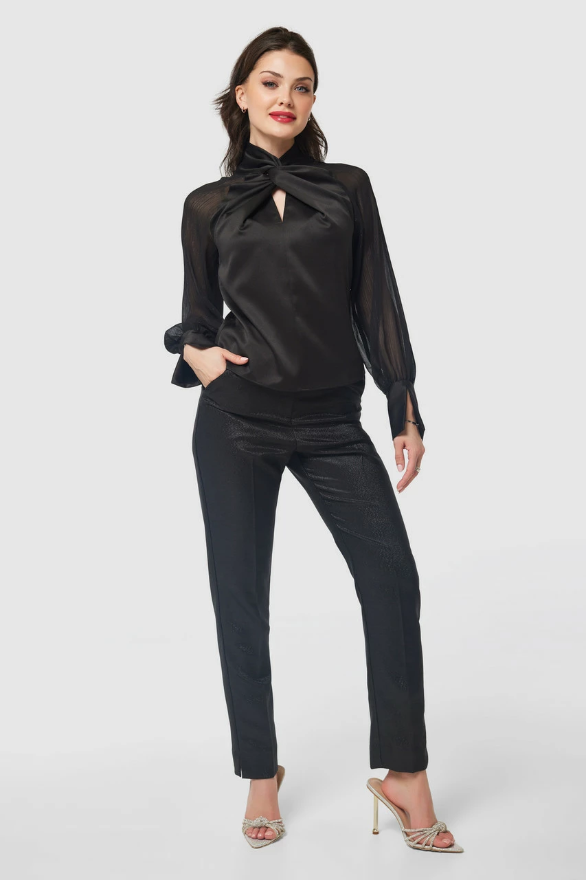 Closet LondonBlack Twist Neck Blouse 5 Closet LondonBlack Twist Neck Blouse - Image 3