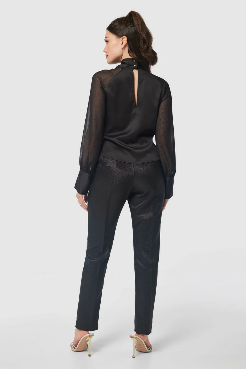 Closet LondonBlack Twist Neck Blouse 6 Closet LondonBlack Twist Neck Blouse - Image 4