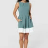 ClosetLondonKHAKI/CREAM Hackney Dress