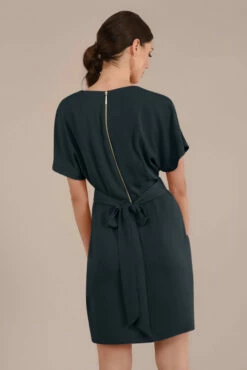 Closet London PetiteBlack Tie Waist Tulip Dress -Closet London Popular Shop D5124 DSC 3889 38078.1567674460.1280.1280 67180 copy1 05567.1679404020