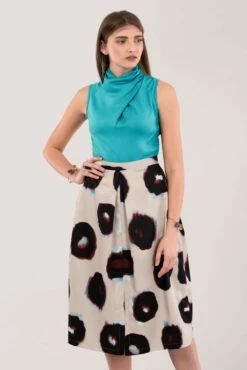 Closet London Blue Cross Over Neck 2-in-1 Dress -Closet London Popular Shop D5989 DSC 3904 61539.1584533042