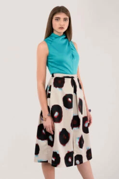 Closet London Blue Cross Over Neck 2-in-1 Dress -Closet London Popular Shop D5989 DSC 3908 50242.1584533041