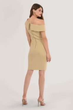 Closet London Beige Dropped Shoulder Dress 9 Closet London Beige Dropped Shoulder Dress -Closet London Popular Shop D6121 DSC 9583 24953.1603988323