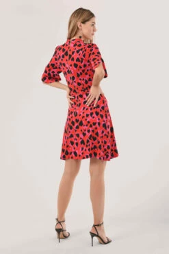 Closet London Red Heart Print A-Line Dress -Closet London Popular Shop D6178 DSC 7922 done 91428.1594136777