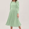 Closet London Mint Green Pleated Midi Dress -Closet London Popular Shop D6477 DSC 9603 14317 86367.1660041510