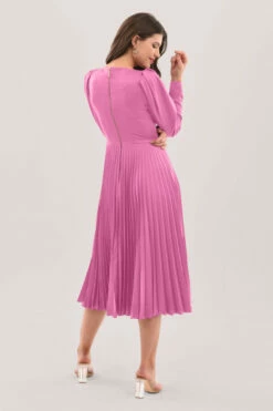 Closet London Pink Pleated Dress -Closet London Popular Shop D6477 DSC 9613 66119.1628506688