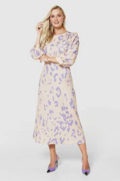 Closet London PinkV-Back With Bow Midi Dress 8 Closet London PinkV-Back With Bow Midi Dress -Closet London Popular Shop D6503 PEACH 0072 12430.1680106251