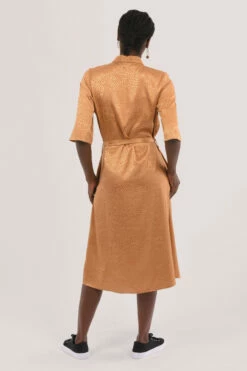 Closet London Brown A-Line Shirt Dress -Closet London Popular Shop D6586 DSC 7265 07128.1608301330
