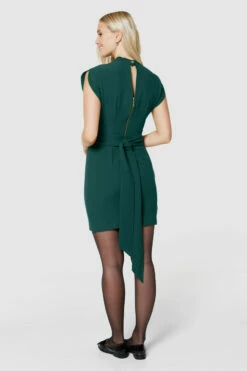 Closet London Emerald Green Petite Kimono Pencil Dress -Closet London Popular Shop D6665 OLIVE 03321 05632.1696602464