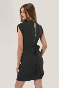 Closet London Black Kimono Pencil Dress With Tie -Closet London Popular Shop D6665 green 7 75262.1625154748