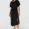 Closet London Black Kimono A-Line Dress -Closet London Popular Shop D6806 BLACK 14934 04598.1690370233