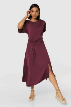 Closet London Red Kimono A-Line Dress -Closet London Popular Shop D6806 EMERALD 14862 56195.1690554710