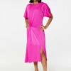 Closet London Pink Kimono A-Line Dress -Closet London Popular Shop D6806 PINK 15010 67437.1690370495