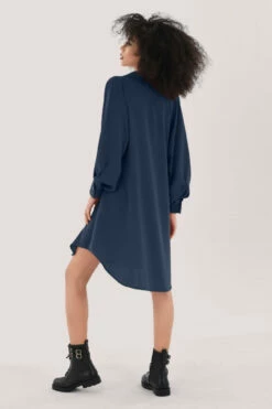 Closet London Navy Tunic Shirt Dress -Closet London Popular Shop D6967 DSC 1467 02529.1624024486