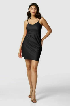 Closet London Black Cami Dress