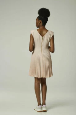 Closet London Pink Bardot Shoulder Pleated Dress -Closet London Popular Shop D7142 3658 24600.1634898519