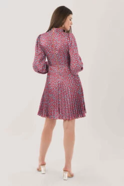 Closet London Red Print Pleated Mini Dress 9 Closet London Red Print Pleated Mini Dress -Closet London Popular Shop D7157 7422 85897.1627379090