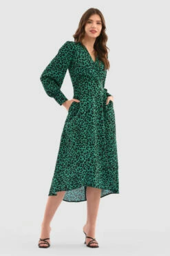 New Arrival -Closet London Popular Shop D7161 FOREST GREEN DSC 5205 28211.1671023947