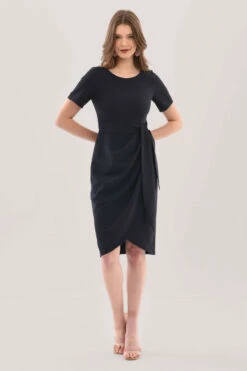 Closet London Navy Pencil Dress -Closet London Popular Shop D7211 DSC 8861 08730.1633345000